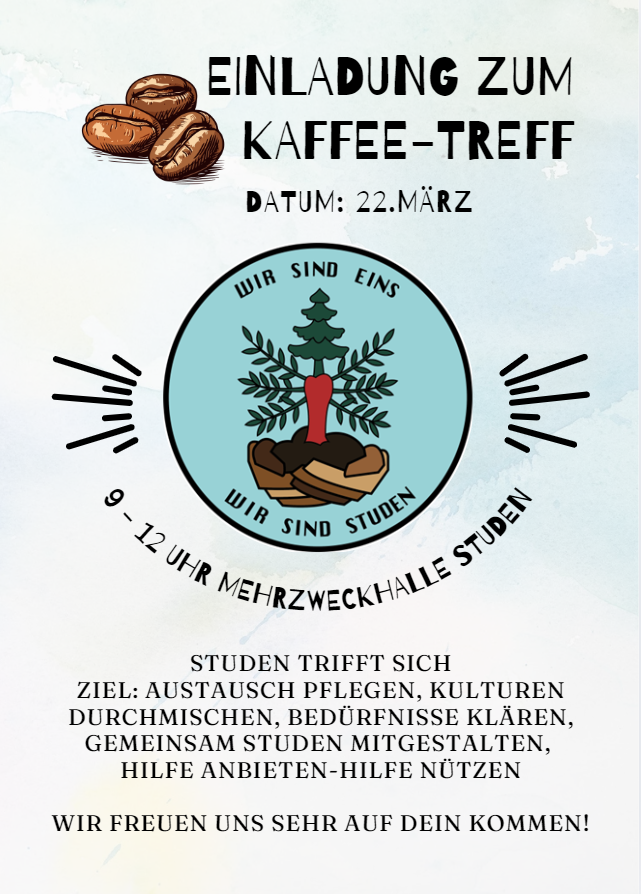 Kaffee-Treff vom 22.3.2025